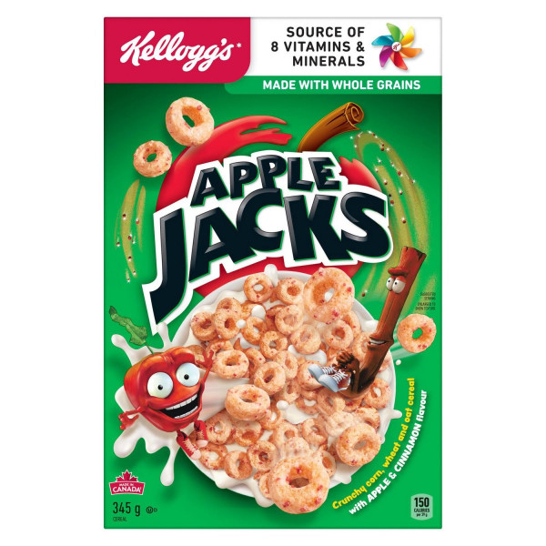 Kellogg's Apple Jacks Cereal 345g