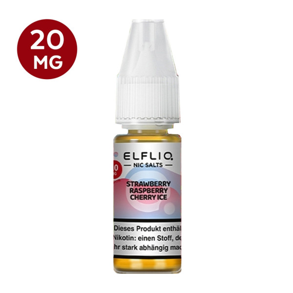Elfbar Elfliq Strawberry Raspberry Cherry Ice 10ml - mit 20mg Nikotin