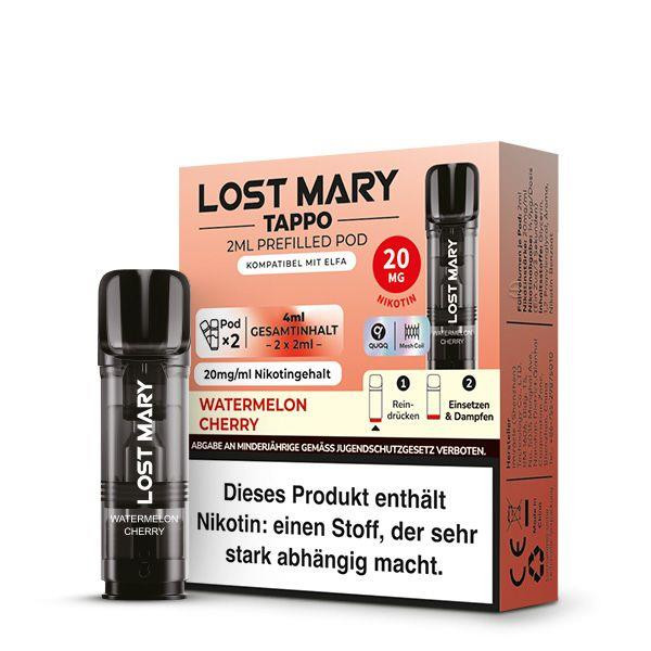 Lost Mary Tappo CP Prefilled POD (2stk) - Watermelon Cherry 20mg