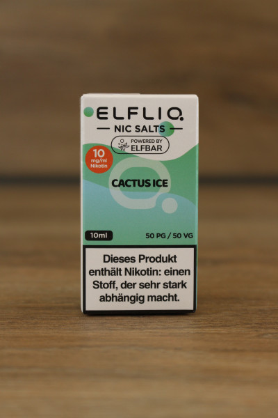 Elfbar Elfliq Cactus Ice 10ml - mit 10mg Nikotin