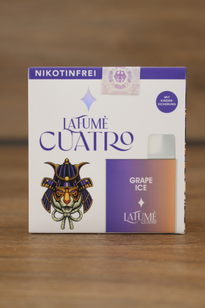 LaFume Cuatro Grape Ice 600 Puffs Nikotinfrei