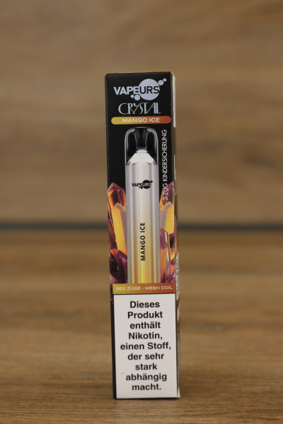 VAPEURS Crystal Mango Ice 600 Puffs