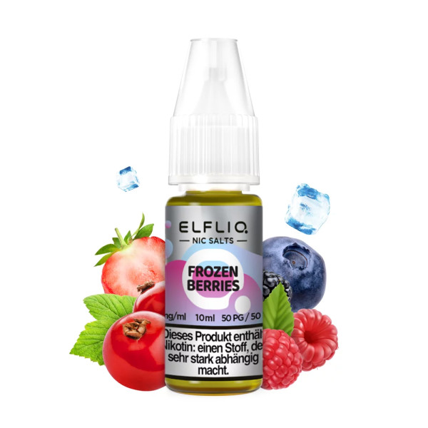 Elfbar Elfliq Frozen Berries 10ml - mit 10mg Nikotin