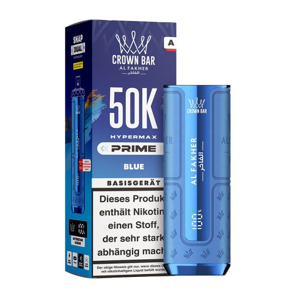 Crown Bar Al Fakher 50K Hypermai Prime Blue - Basisgerät