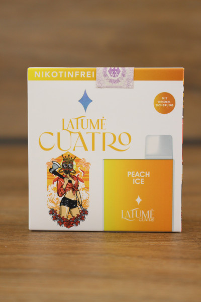 LaFume Cuatro Peach Ice 600 Puffs Nikotinfrei