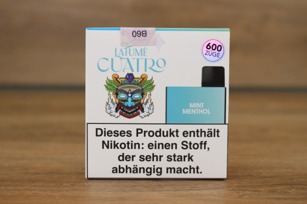 LaFume Cuatro Mint Menthol 600 Puffs