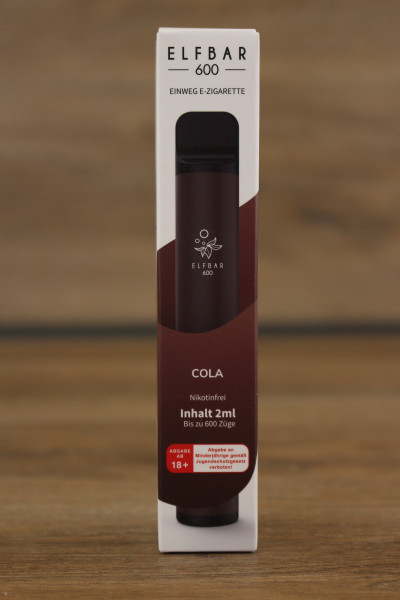 Elfbar 600 Cola Nikotinfrei