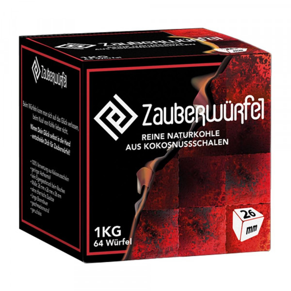 Zauberwürfel Naturkohle 26mm 1KG