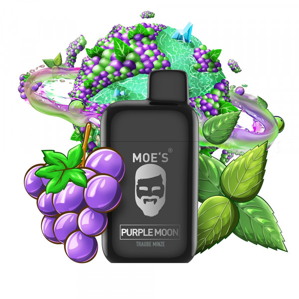 MOE'S Vape Purple Moon 600 Puffs