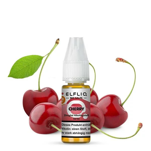 Elfbar Elfliq Cherry 10ml - mit 10mg Nikotin