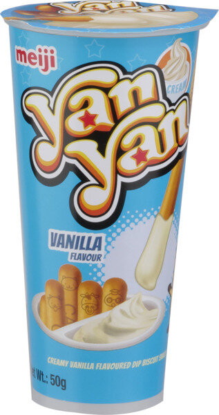 Yan Yan Vanille Dip Sticks 50g