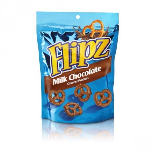 Flips Milk Chocolate Covered Pretzels 140g