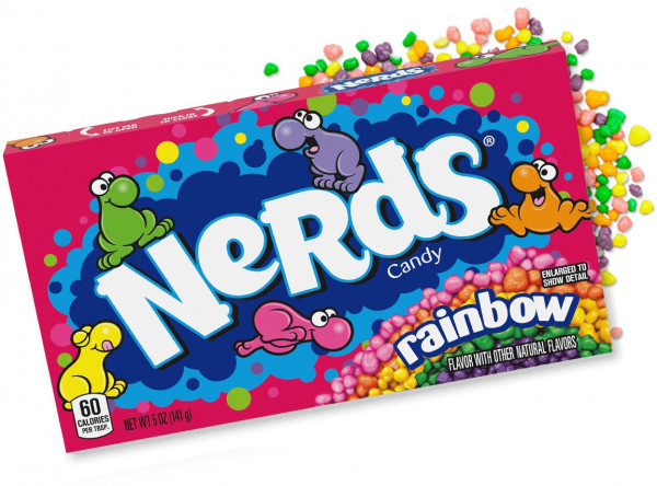 Wonka Nerds Rainbow 141g