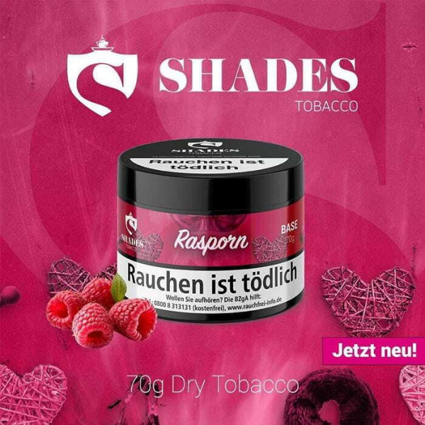 Shades Tobacco Base - Rasporn 70 g