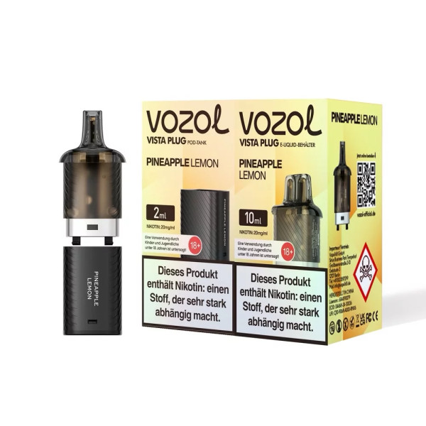 Vozol Ersatzpot 15000 Züge Pineapple Lemon