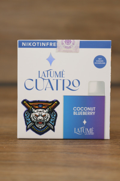 LaFume Cuatro Coconut Blueberry 600 Puffs Nikotinfrei