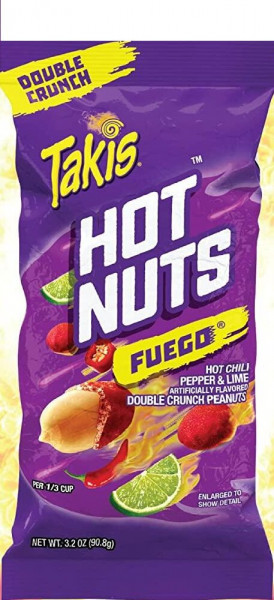 Takis HOT NUTS Fuego 90g