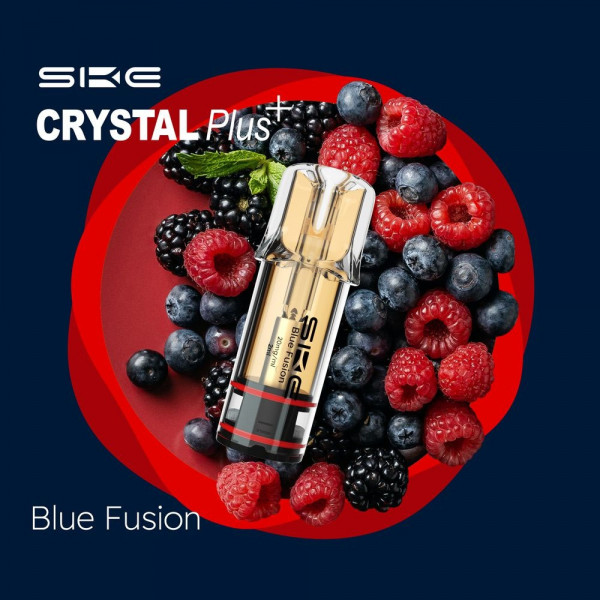 SKE Crystal Plus Prefilled POD (2stk) - Blue Fusion 20mg