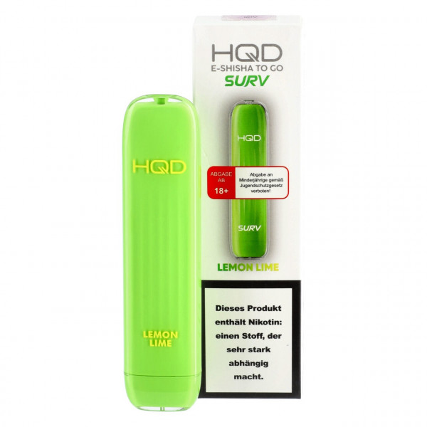 HGD E - Shisha Surv 600 - Lemon Lime