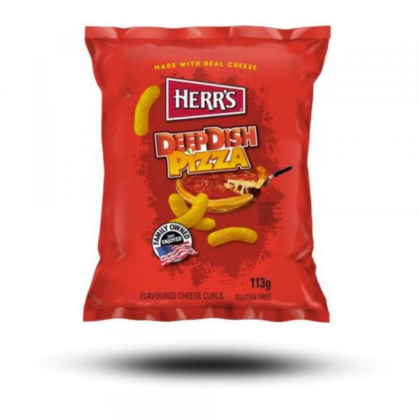 Herr's Deep Dish Pizza Cheese Curls 113g