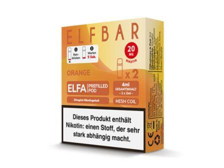 Elfbar ELFA CP Prefilled POD (2stk) - Orange 20mg