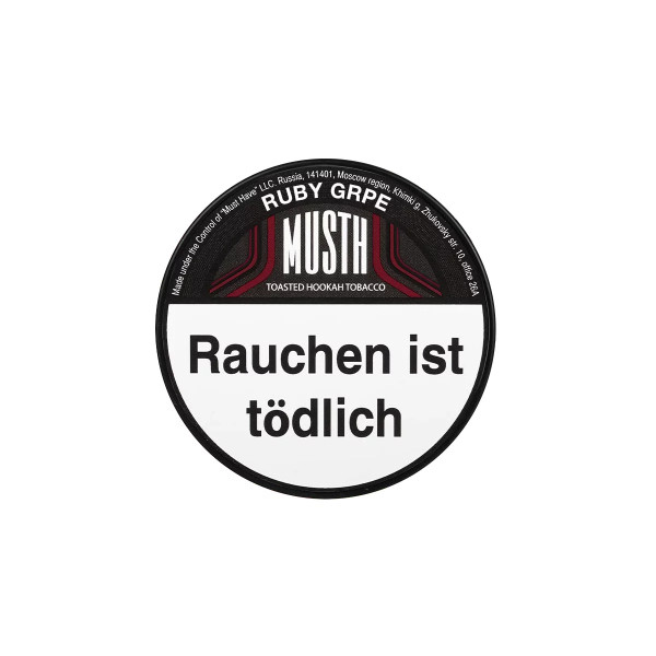 Must H Ruby Grpe 125 g