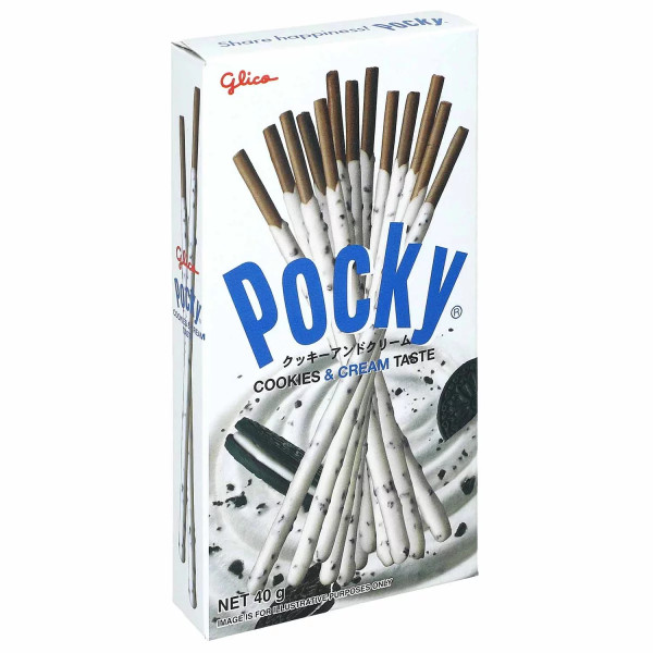 Pocky Cookies & Cream 40g