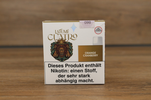 LaFume Cuatro Orange Cranberry 600 Puffs