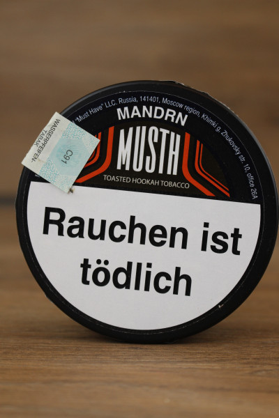 Must H Mandarin 125 g