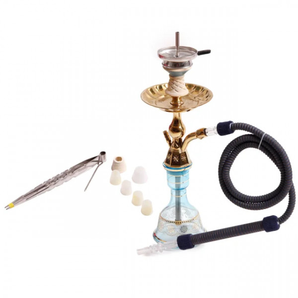 Luna Hookah Tradi Klein - Ocean Blue