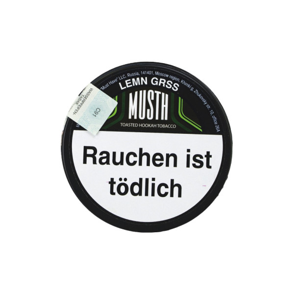 Must H Lemn Grass 125 g