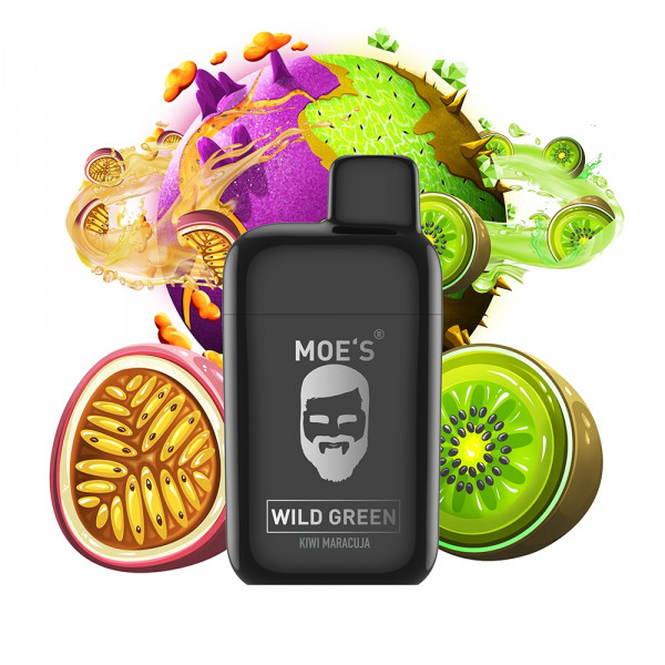 MOE'S Vape Wild Green 600 Puffs