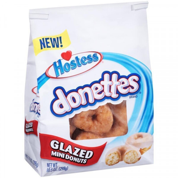 Hostess Donettes Mini Donuts Glazed 298g