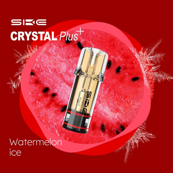 SKE Crystal Plus Prefilled POD (2stk) - Watermelone Ice 20mg