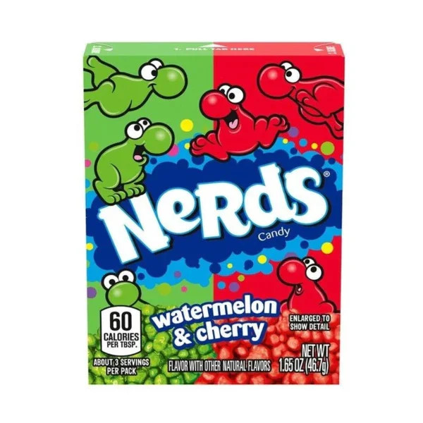 Wonka Nerds Watermelon & Cherry 46,7g