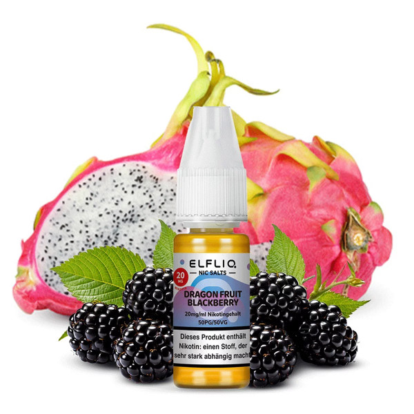 Elfbar Elfliq Dragon Fruit Blackberry 10ml - mit 20mg Nikotin