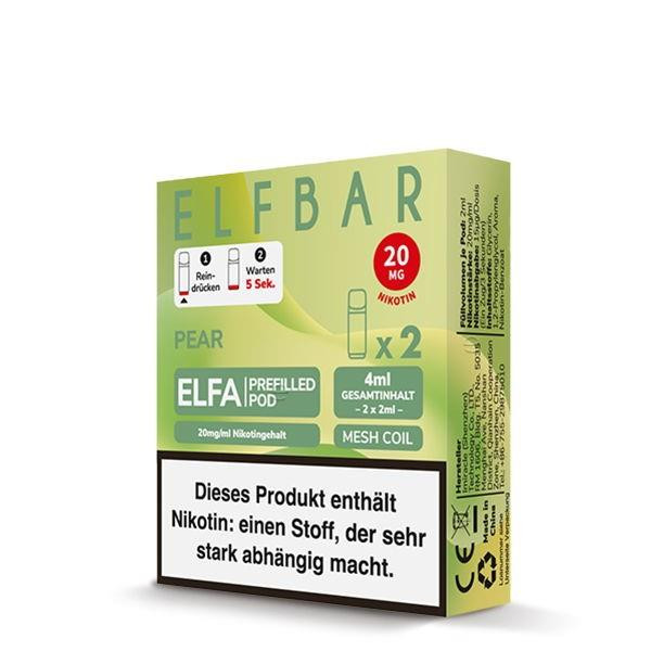 Elfbar ELFA CP Prefilled POD (2stk) - Pear 20mg