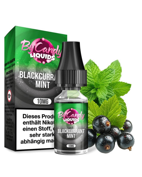By Candy Blackcurrant Mint 10ml - mit 10mg Nikotin