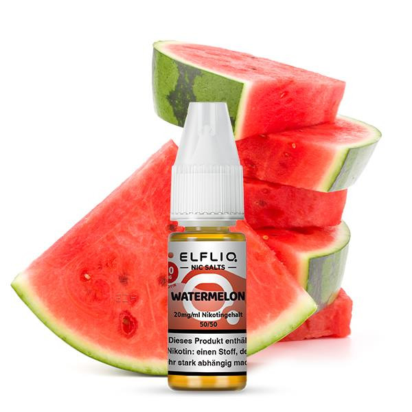 Elfbar Elfliq Watermelon 10ml - mit 20mg Nikotin