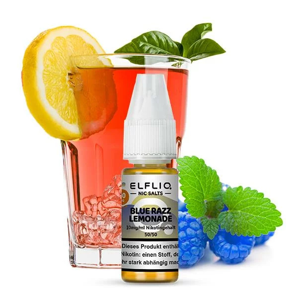 Elfbar Elfliq Blue Razz Lemonade 10ml - mit 10mg Nikotin