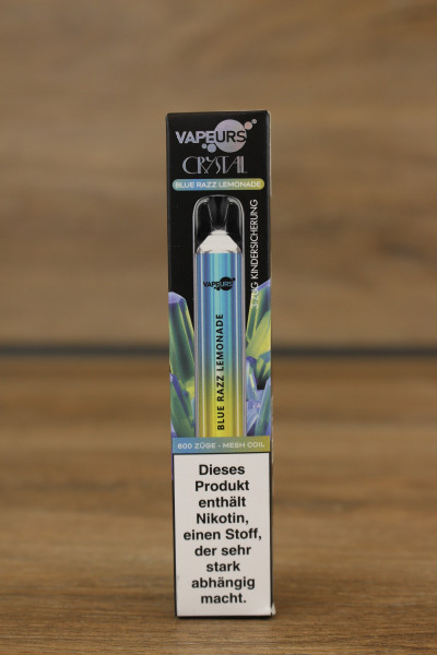 VAPEURS Crystal Blue Razz Lemonade 600 Puffs