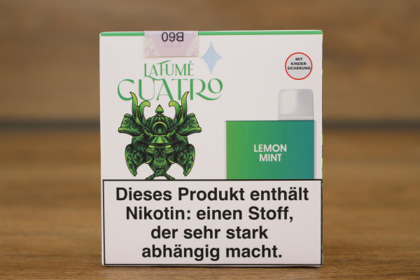 LaFume Cuatro Lemon Mint 600 Puffs