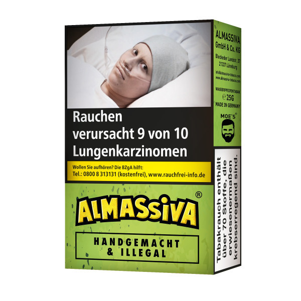 Almassiva Tobacco Handgemacht & Illegal 25 g