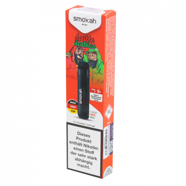 Smokah Glamee - Vape Pen - Double Arabics 20mg 700 Puffs