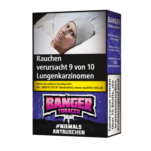 Banger Tobacco Niemals Antäuschen 25 g