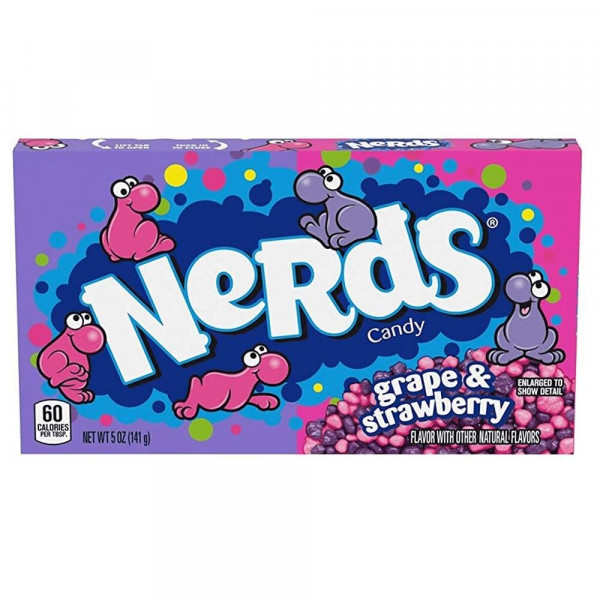 Wonka Nerds Grape & Strawberry 141g