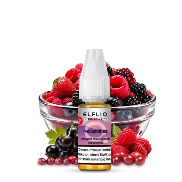 Elfbar Elfliq Mix Berries 10ml - mit 20mg Nikotin