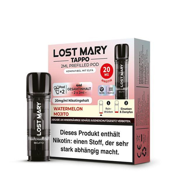 Lost Mary Tappo CP Prefilled POD (2stk) - Watermelon Mojito 20mg