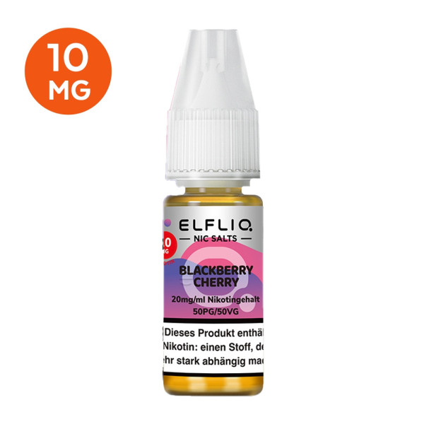 Elfbar Elfliq Blackberry Cherry 10ml - mit 10mg Nikotin