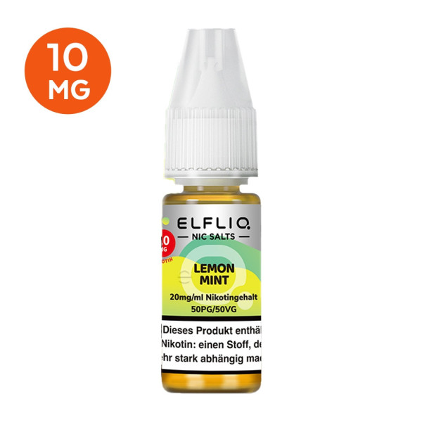 Elfbar Elfliq Lemon Mint 10ml - mit 10mg Nikotin